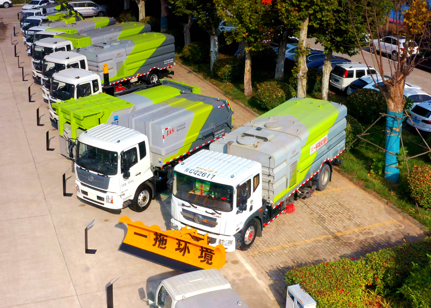 環(huán)衛(wèi)工人節(jié)，10款“東方紅”環(huán)衛(wèi)車(chē)輛引關(guān)注
